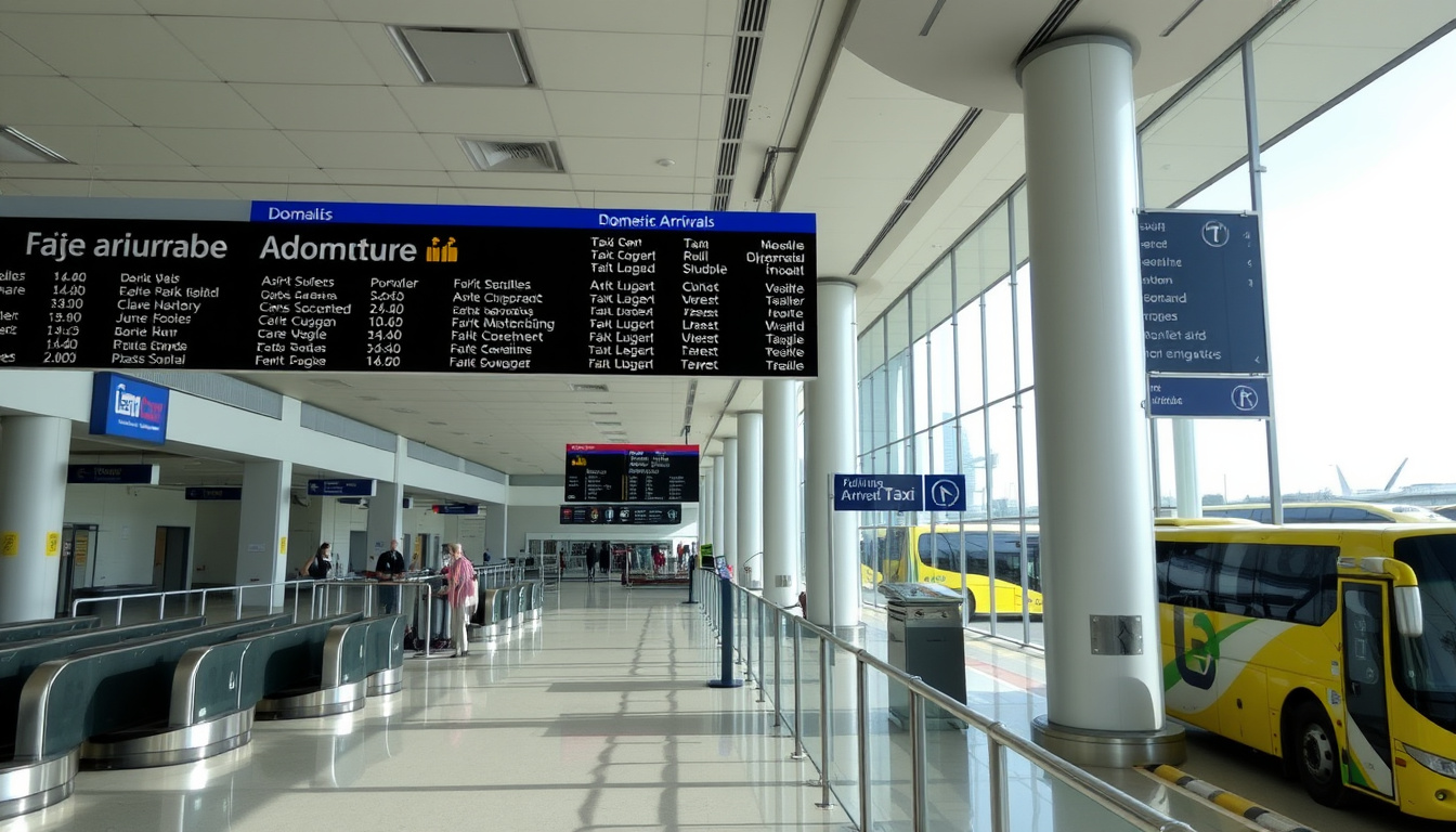 Auckland Airport Domestic Arrivals: Terminals, Airlines & Transport ...